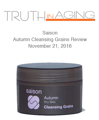 Saison Organic Skincare in Truth In Aging